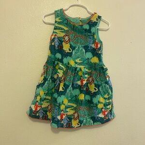 The Wizard of OZ girls dress size